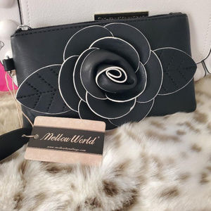 Mellow World Black Cosmetic Bag